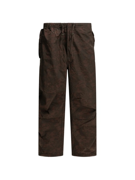 Pantaloni evazati Beams Plus maro
