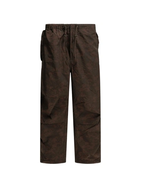 Pantaloni evazati Beams Plus maro