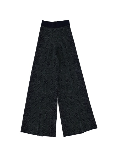 Pantaloni evazati Circus Hotel negri