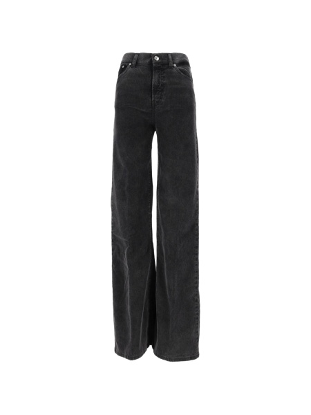 Pantaloni evazati Dondup negri