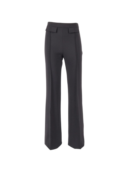 Pantaloni evazati Elisabetta Franchi negri