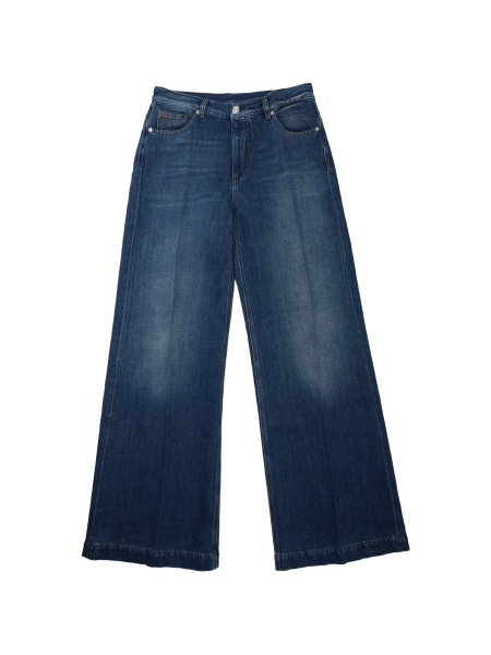 Pantaloni evazati NINE:INTHE:MORNING albastri