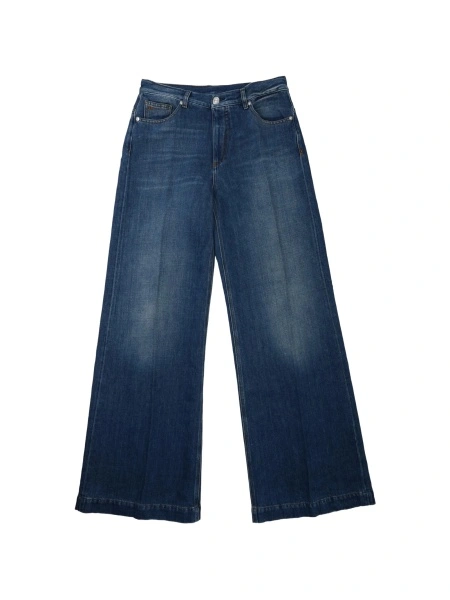Pantaloni evazati NINE:INTHE:MORNING albastri