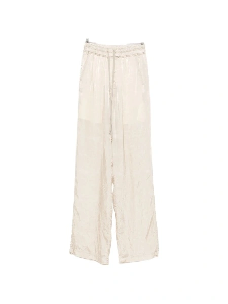 Pantaloni evazati Rick Owens neutri din cupru