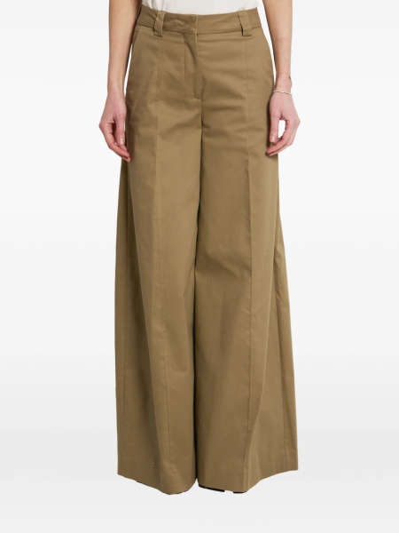 Pantaloni evazati The Latest neutri