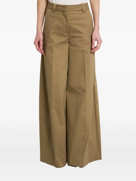 Pantaloni evazati The Latest neutri