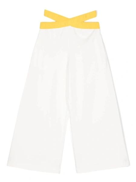 Pantaloni Fendi albi