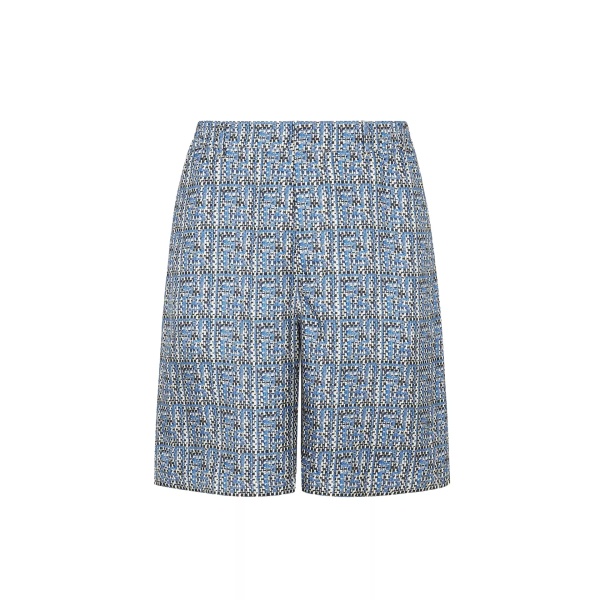 Pantaloni Fendi Printed Silk Shorts