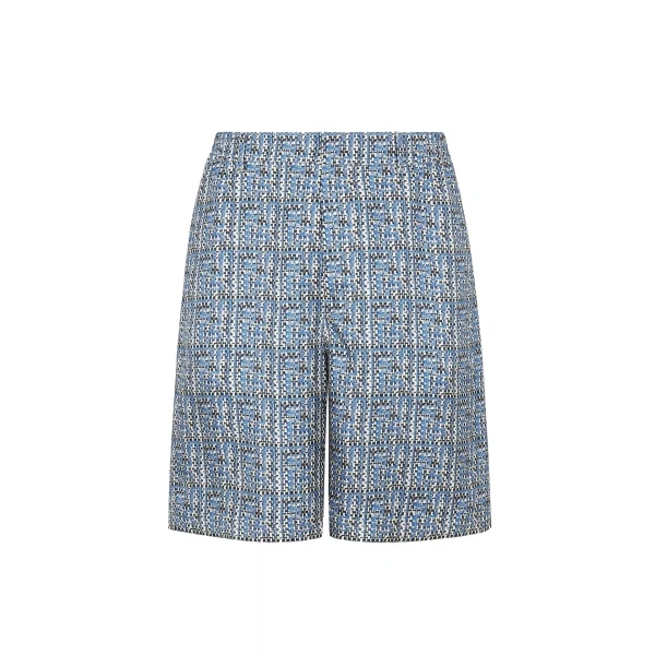 Pantaloni Fendi Printed Silk Shorts