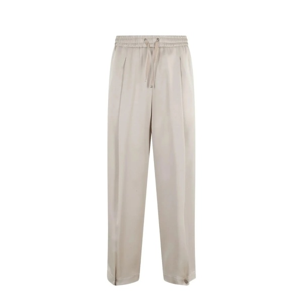 Pantaloni Herno pleated drawstring pants