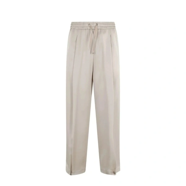 Pantaloni Herno pleated drawstring pants