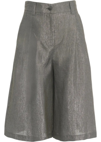 Pantaloni Linen blend culotte