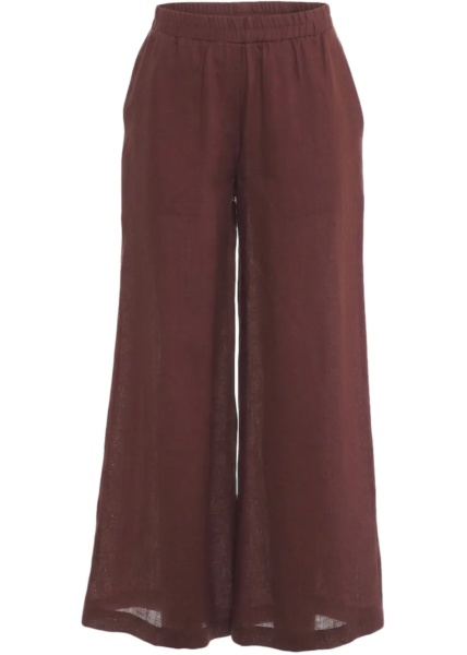 Pantaloni Linen palazzo pants