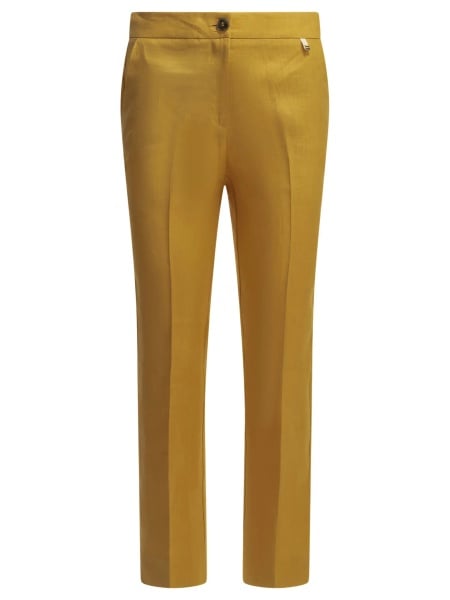 Pantaloni Linen tailored pants