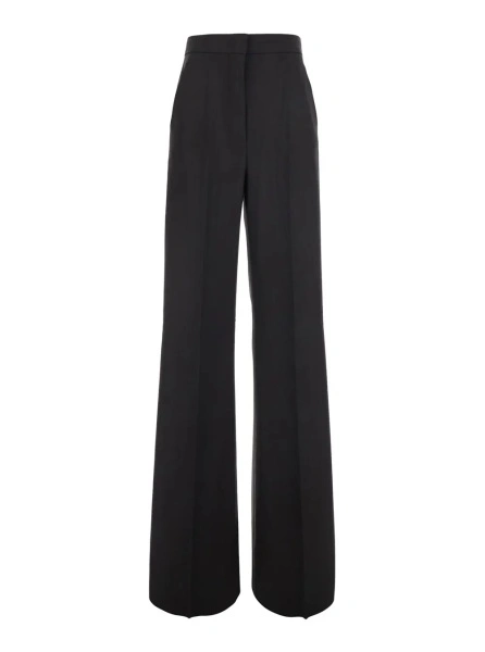 Pantaloni Max Mara maro din lana