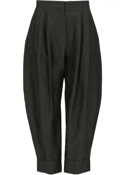 Pantaloni Pantalone "Cloe" In Lino E Cotone