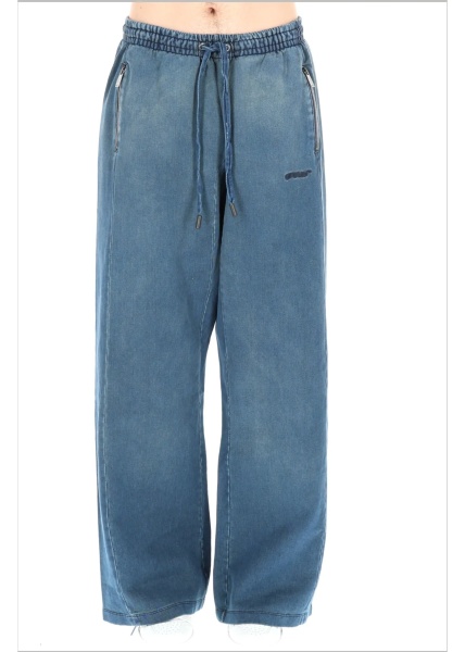 Pantaloni Pantalone Sportivo "Distress Diag Slouchy"
