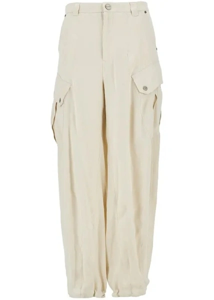 Pantaloni Pinko din twill