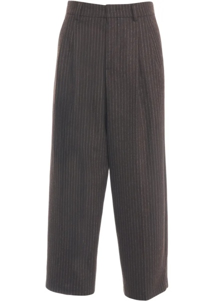 Pantaloni Pinstriped pants 'Noa Crop'