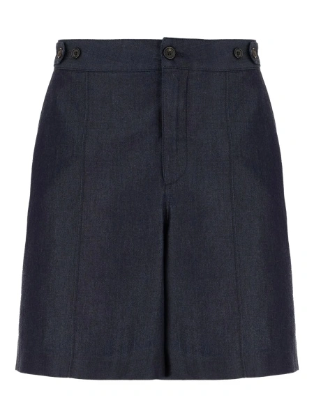 Pantaloni scurti Alexander McQueen albastri