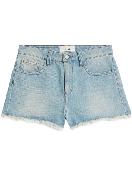 Pantaloni scurti AMI Paris albastri