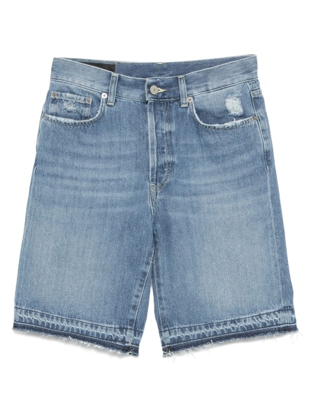 Pantaloni scurti Dondup albastri din bumbac