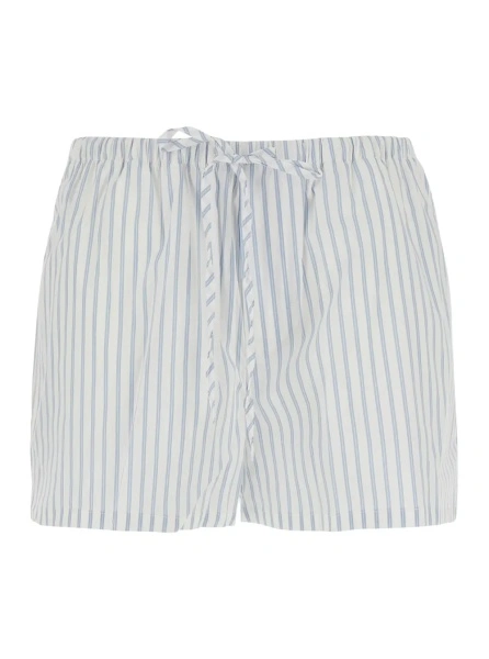 Pantaloni scurti DUNST albastri din bumbac