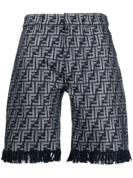 Pantaloni scurti Fendi albastri