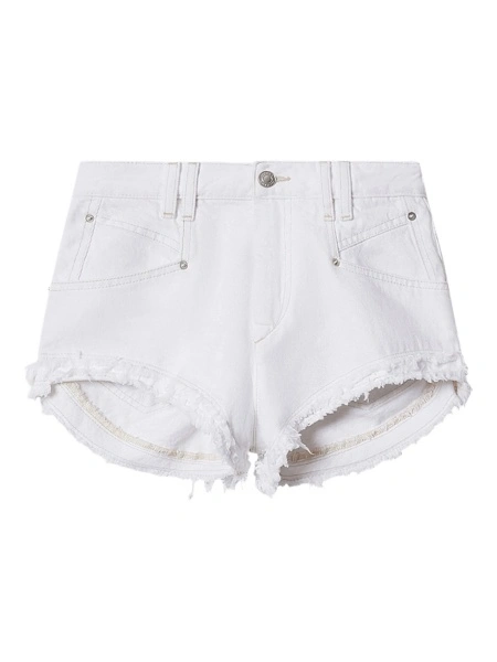 Pantaloni scurti Isabel Marant albi