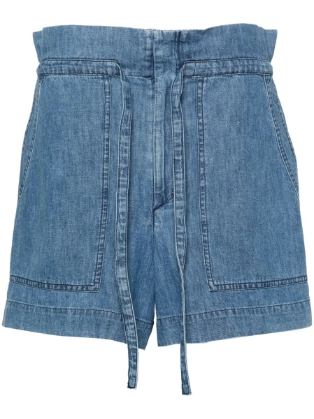 Pantaloni scurti ISABEL MARANT ETOILE albastri