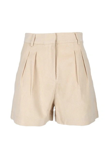Pantaloni scurti Mc2 Saint Barth neutri din bumbac