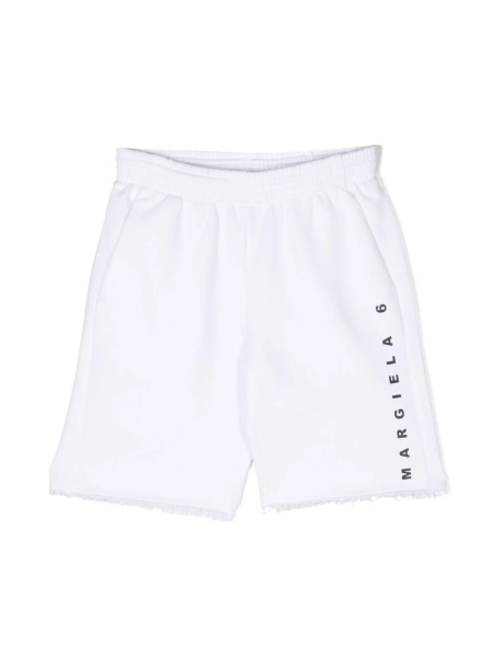 Pantaloni scurti MM6 Maison Margiela albi