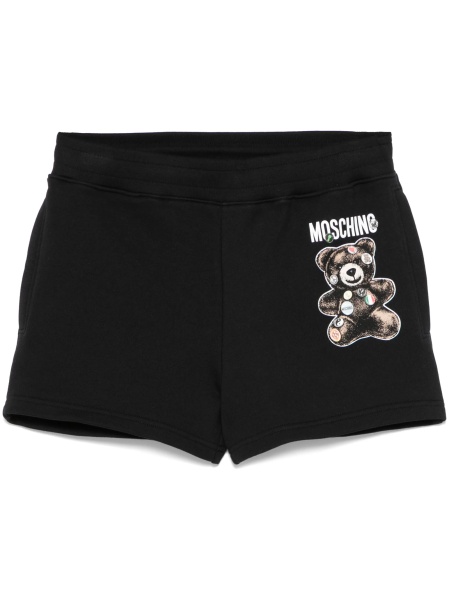 Pantaloni scurti Moschino negri
