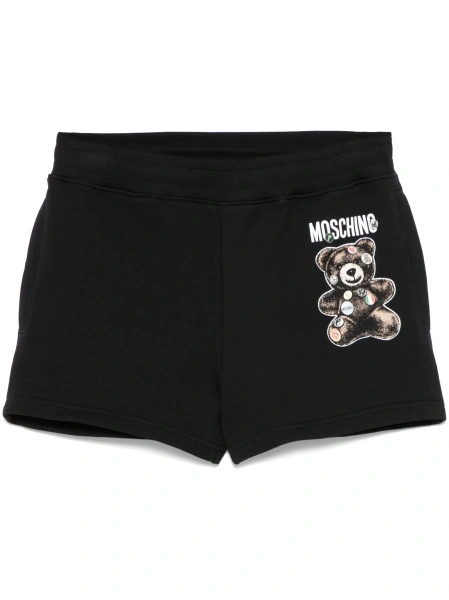 Pantaloni scurti Moschino negri