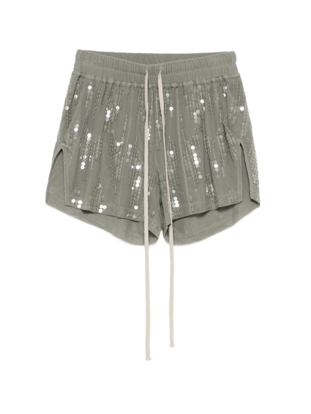 Pantaloni scurti RICK OWENS LILIES verzi