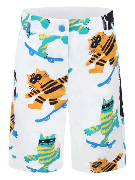 Pantaloni scurti Stella McCartney albi