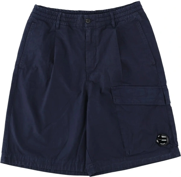 Pantaloni Shorts Cargo Con Patch Logo