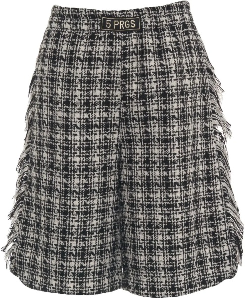 Pantaloni Shorts with fringe details