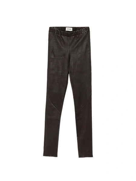 Pantaloni slim fit ARMA maro din piele