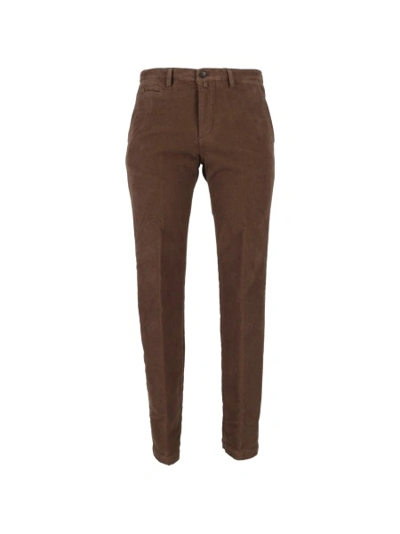 Pantaloni slim fit Briglia maro