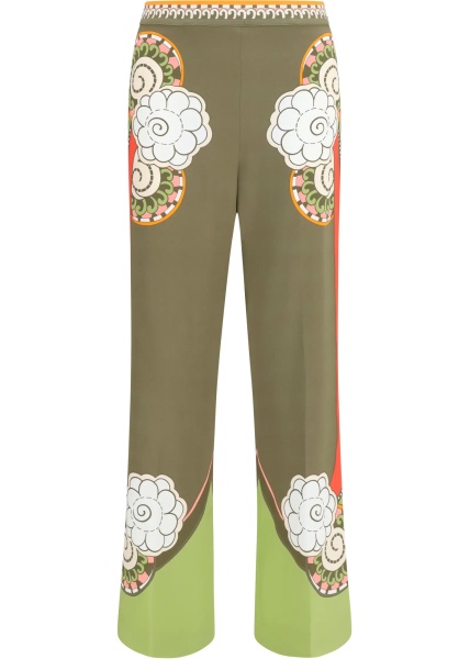 Pantaloni Straight-leg Ambrosia print Pants