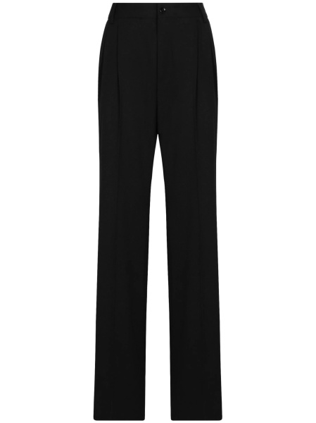 Pantaloni talie inalta Dolce & Gabbana negri