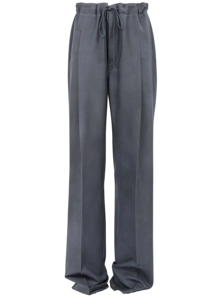 Pantaloni talie inalta Maison Margiela gri