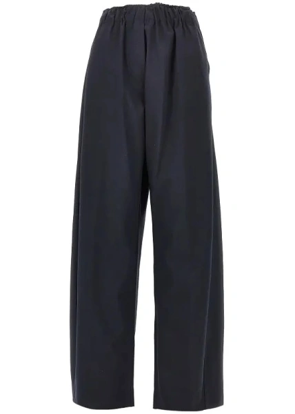 Pantaloni The Latest albastri din lana