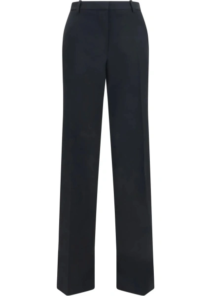 Pantaloni Wide-leg pleated