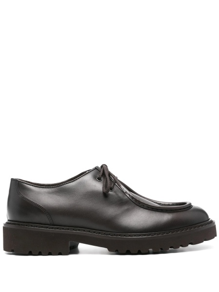 Pantofi Derby Doucal's maro din piele