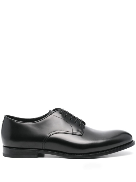 Pantofi Derby Doucal's negri din piele