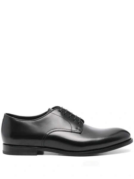 Pantofi Derby Doucal's negri din piele