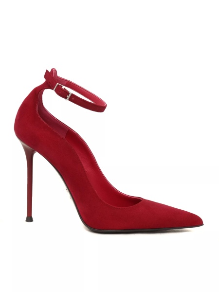 Pantofi LIVIA5 CAMOSCIO BURGUNDY SHOES