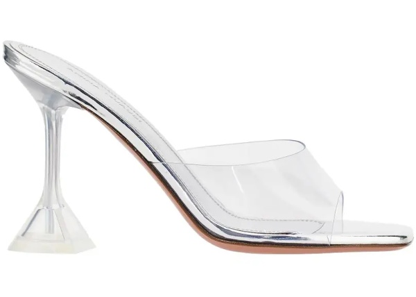 Pantofi Lupita Glass pvc mules